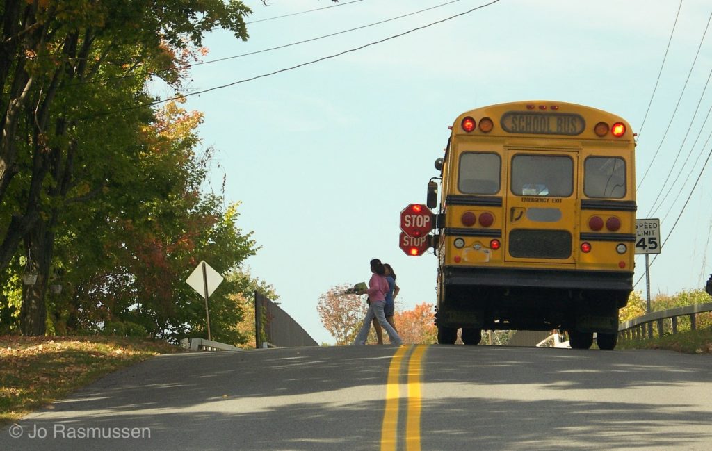 School buses are on the move!